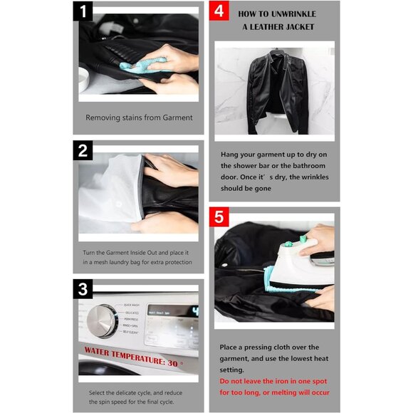 🆕 Women Pink Faux Leather Jacket Studded Rivet Spring Fall Winter Fashion Belt - Picture 5 of 6